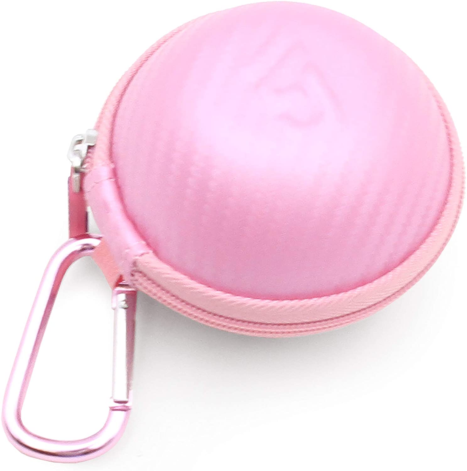 Casematix Pink Carry Case for Tamagotchi Pix Camera - Protective Case with Wrist Strap & Carabiner - Perfect for Virtual Pet Protection and On-the-Go Play
