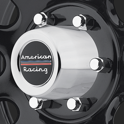 American Racing Push Thru Hub Cap 4.25