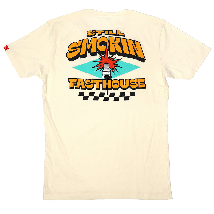 Still Smokin' 24 Tee - 100% Cotton Natural T-Shirt for Men | Casual Streetwear & Everyday Comfort