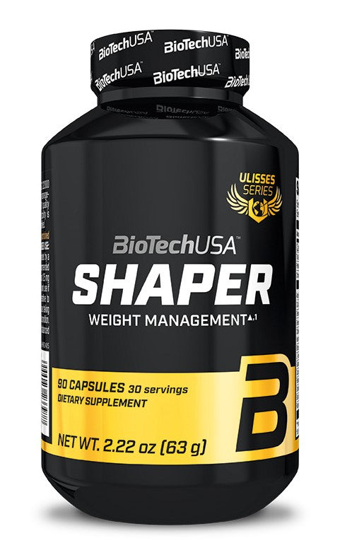BioTechUSA Ulisses Shaper - 90 Capsules for Muscle Growth & Fat Burning | Pre-Workout & Post-Workout Supplement for Bodybuilders & Athletes