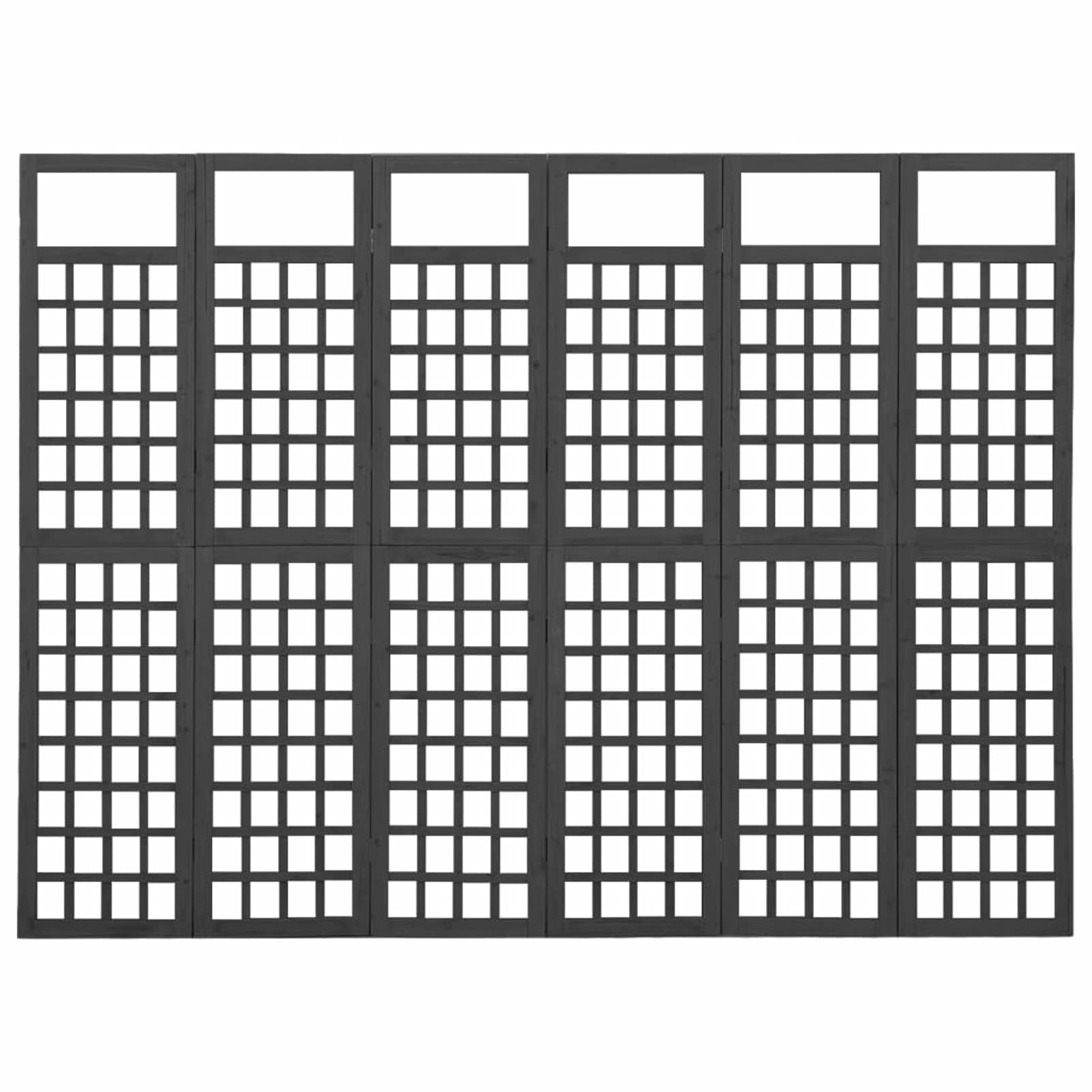 6-Panel Room Divider Screen - 95.5