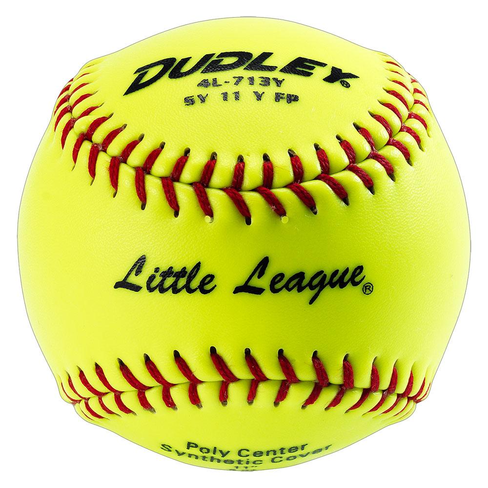Dudley SY11YFP Fast Pitch Softball - Official Little League Approved (Dozen/12 Balls) | Perfect for Youth Softball Games, Practice & Tournaments