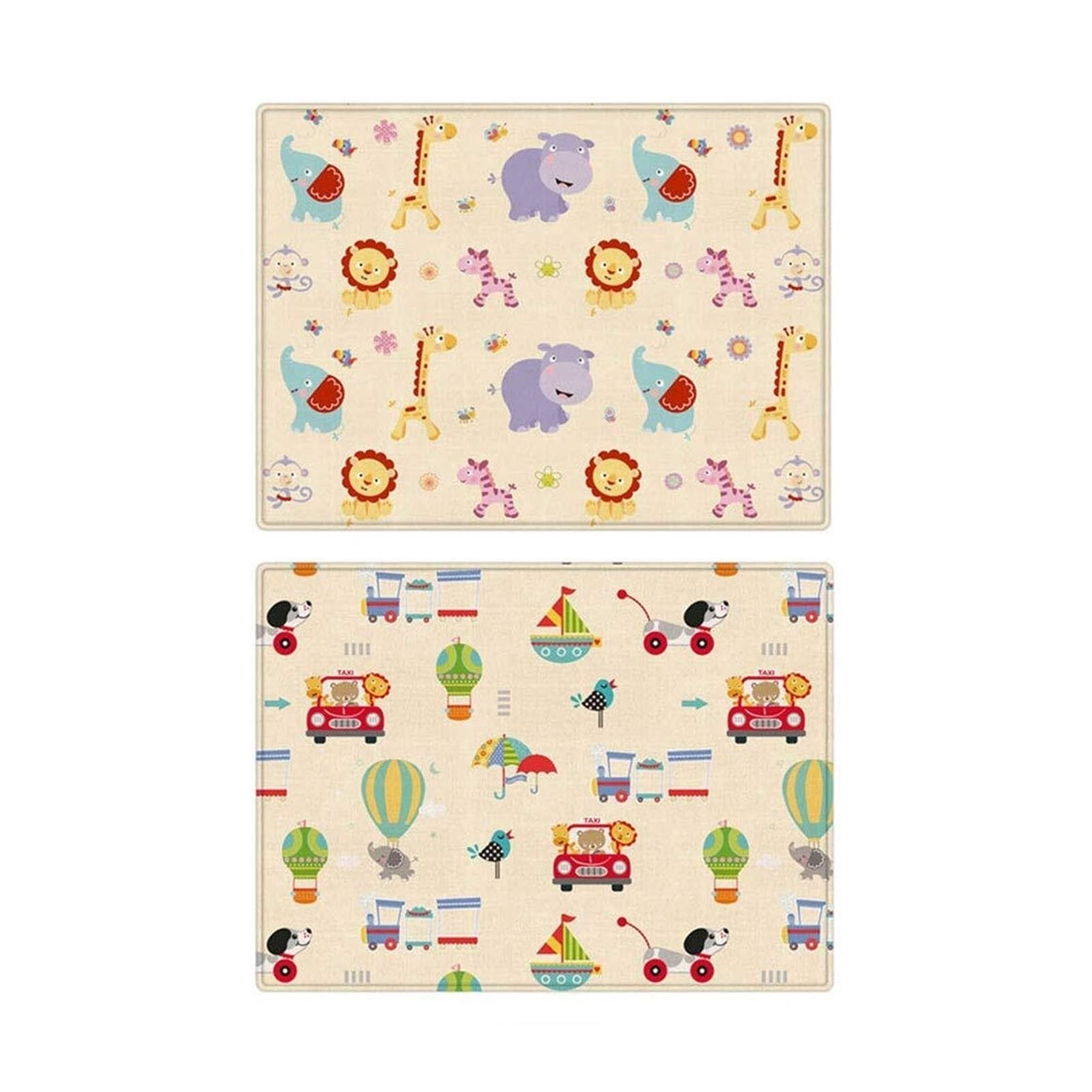 Non-Slip Baby Play Mat - Double-Sided Safety Care Mat for Crawling & Anti-Fall