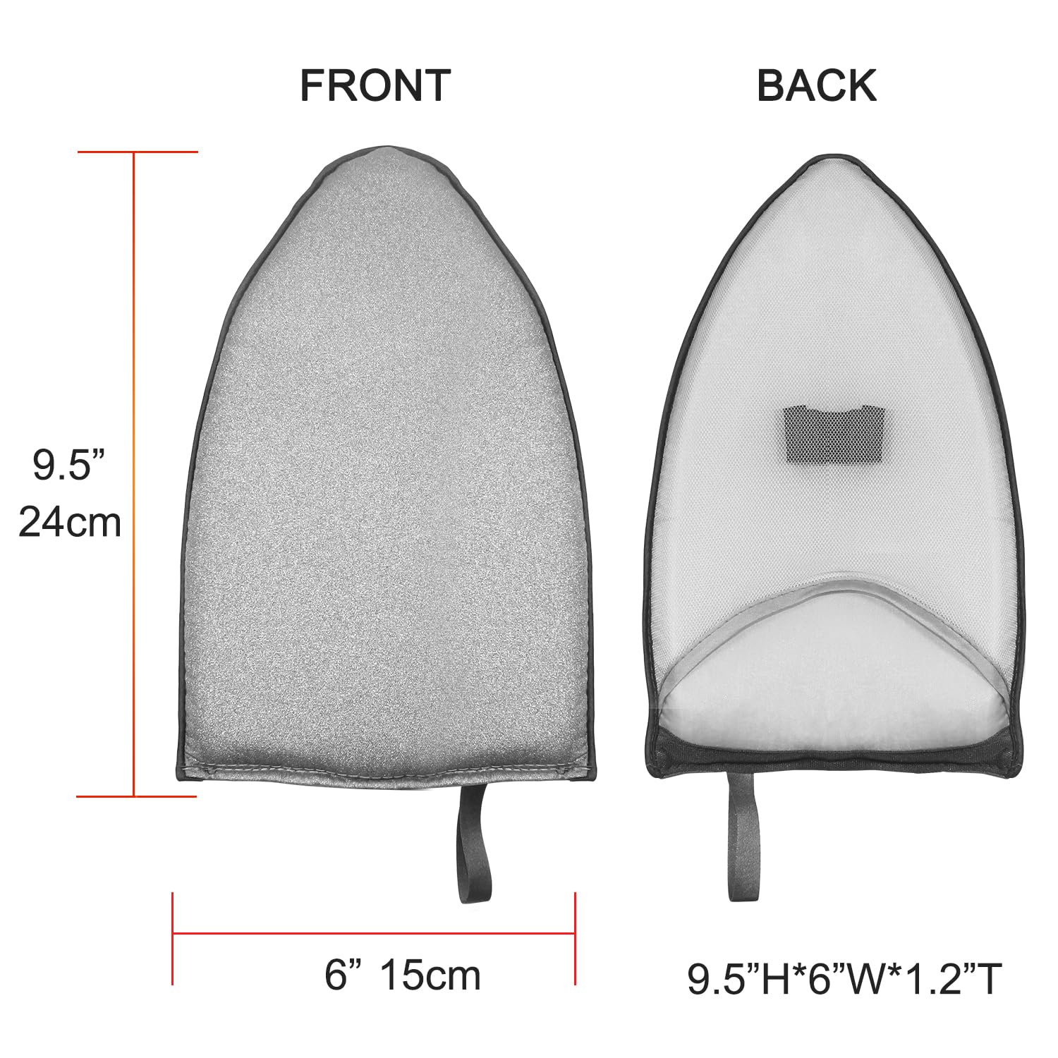 Heat Resistant Garment Steamer Gloves - Anti Steam Ironing Mitts for Clothes & Fabric Care | Protective Accessories for Professional Garment Steamers & Home Use | Perfect for Tailors, Dry Cleaners & DIY Clothing Care
