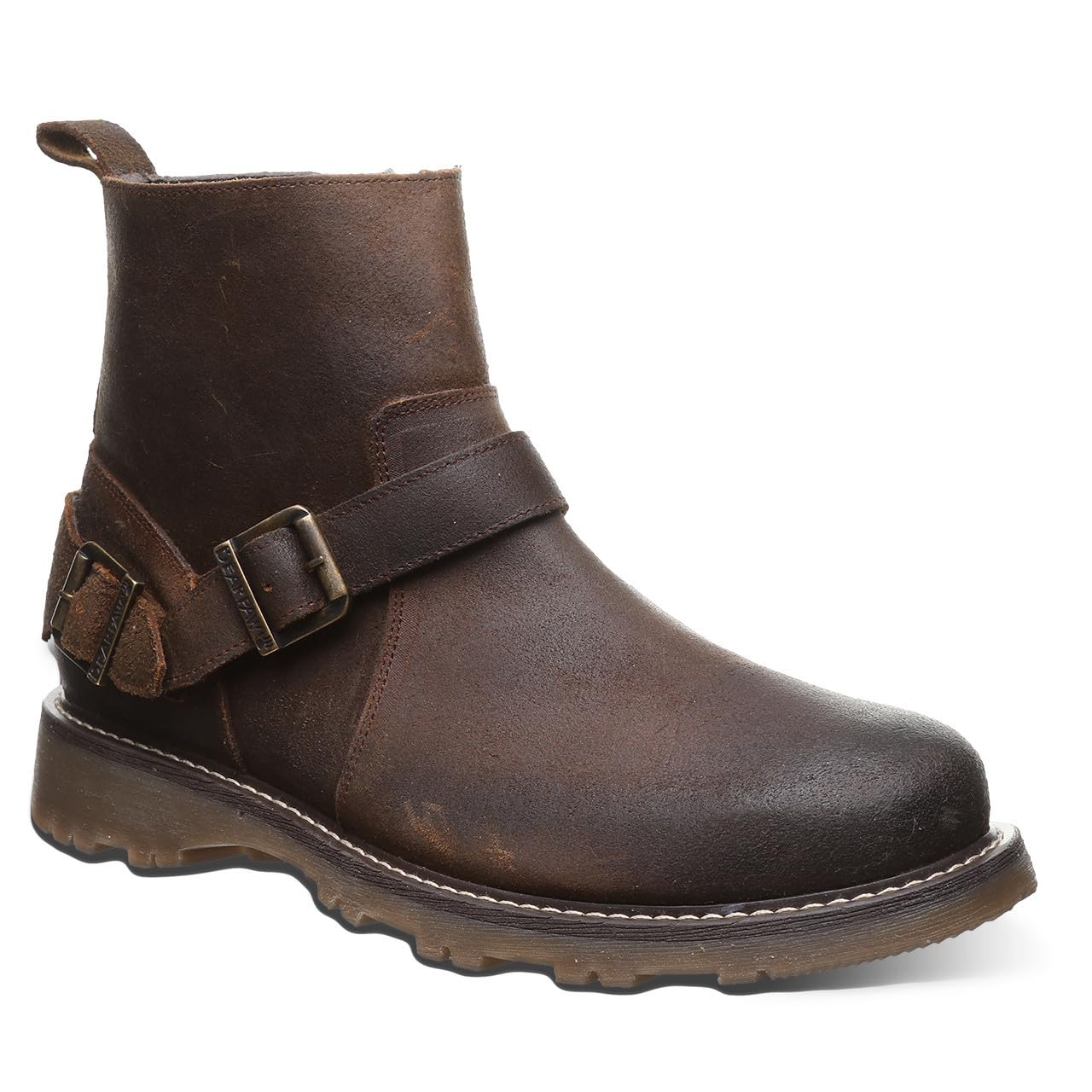 BEARPAW Men's Liam Suede Slip-On Boots - Comfortable Winter Boots for Men in Multiple Colors | Classic Casual & Outdoor Wear for Cold Weather