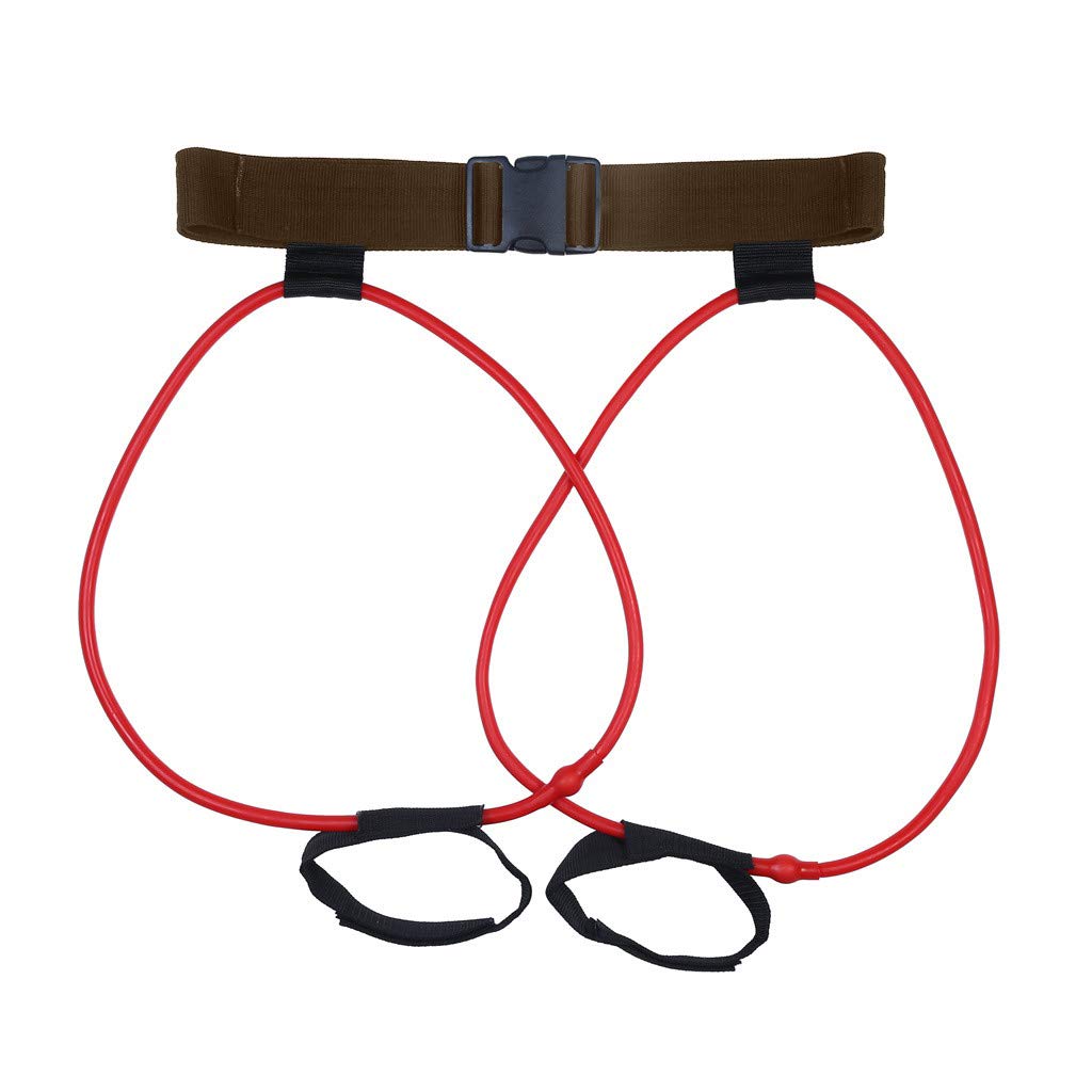 Yoga Resistance Band - Stretch Belt for Legs & Butt Workout - Gym & Home Fitness