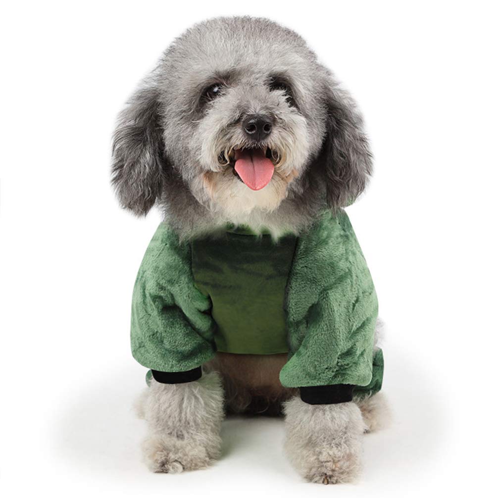 Halloween Dog Costume - Warm Pet Jumpsuit & Winter Coat for Dogs - Cute Puppy Halloween Outfit for Parties & Dress-Up | Perfect for Halloween, Christmas & Pet Photo Shoots