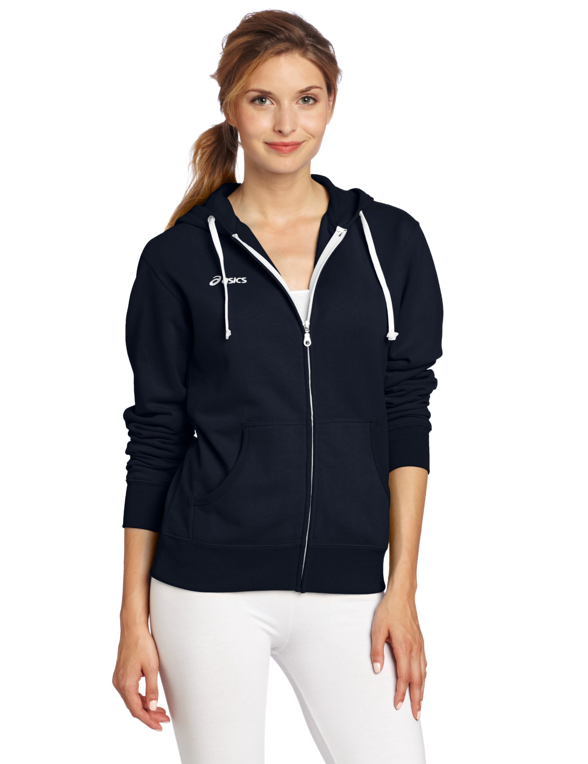 ASICS Women's Fleece Hoodie - Soft & Warm Pullover Sweatshirt for Running, Yoga & Casual Wear | Lightweight Winter Jacket for Outdoor Activities
