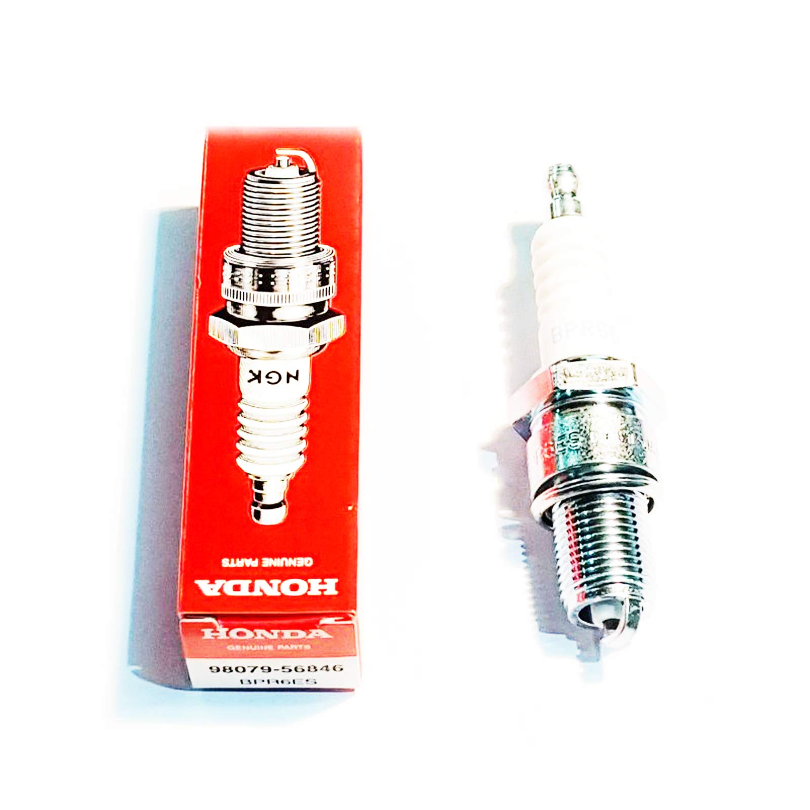 NGK BPR6ES Spark Plug - Genuine OEM Replacement for Honda & Small Engines - Compatible with Lawn Mowers, Generators, ATVs & More