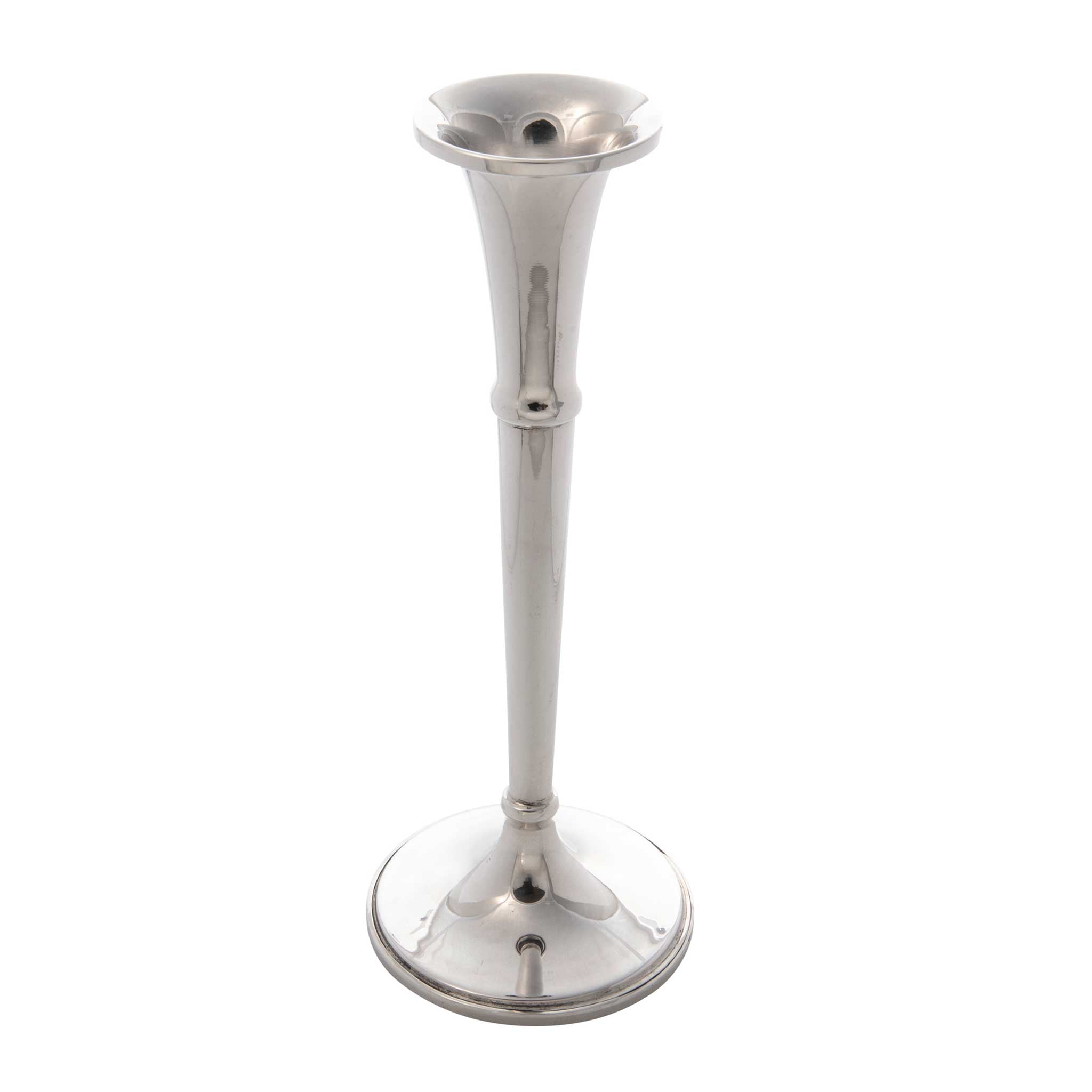 Antique B&M Sterling Silver Bud Vase - Handcrafted Floral Display for Home Decor, Wedding Centerpieces & Vintage Collectibles