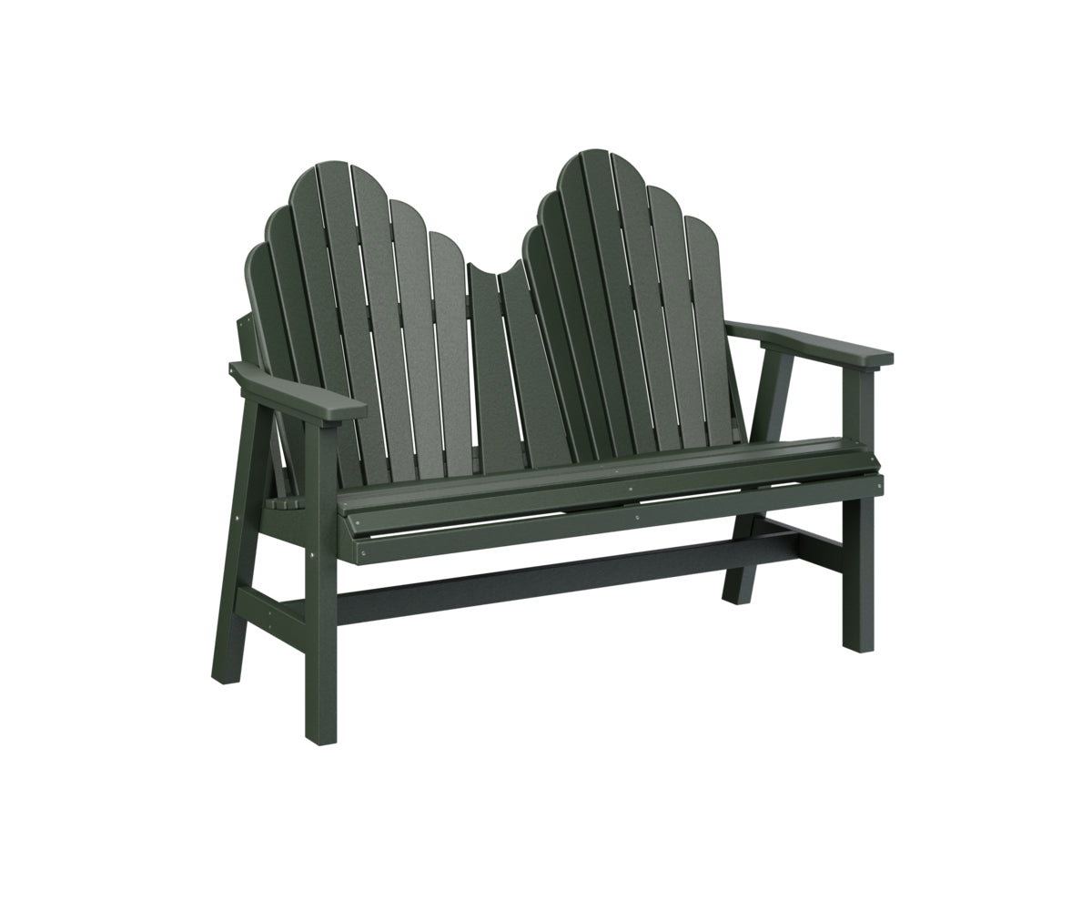 Berlin Gardens Cozi Back Loveseat - Outdoor Patio Furniture Set with Cushions, Weather-Resistant & Comfortable for Garden, Deck, Poolside Relaxation