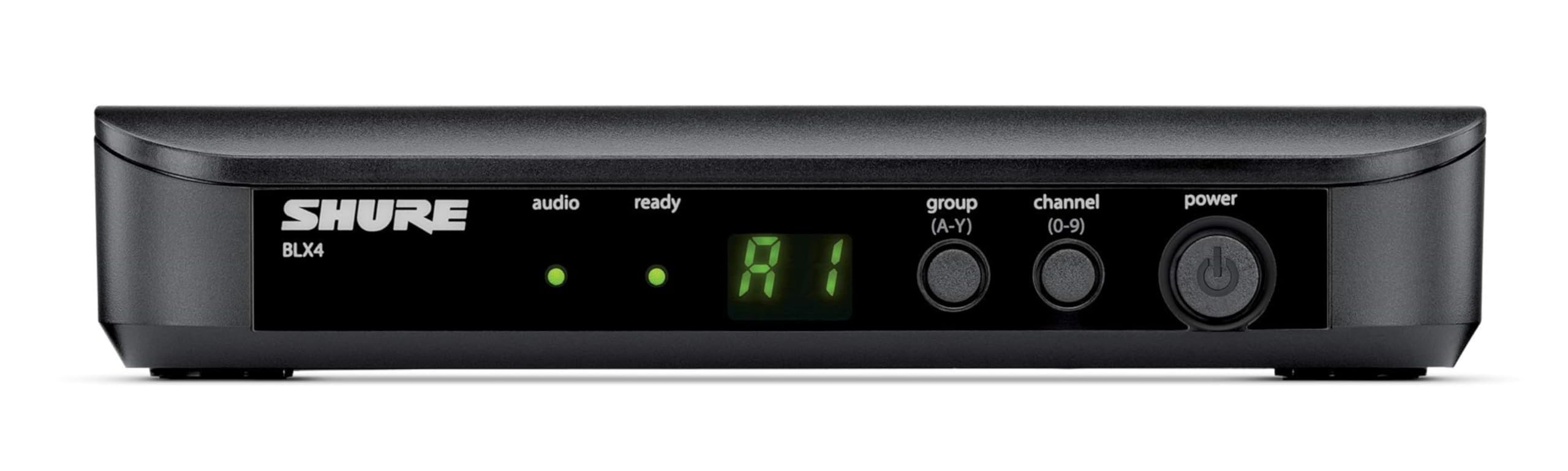 Shure BLX4-H11 Single Channel Wireless Receiver for BLX Systems | Professional Audio Equipment for Live Performances, Conferences & Studios (Transmitter Sold Separately)