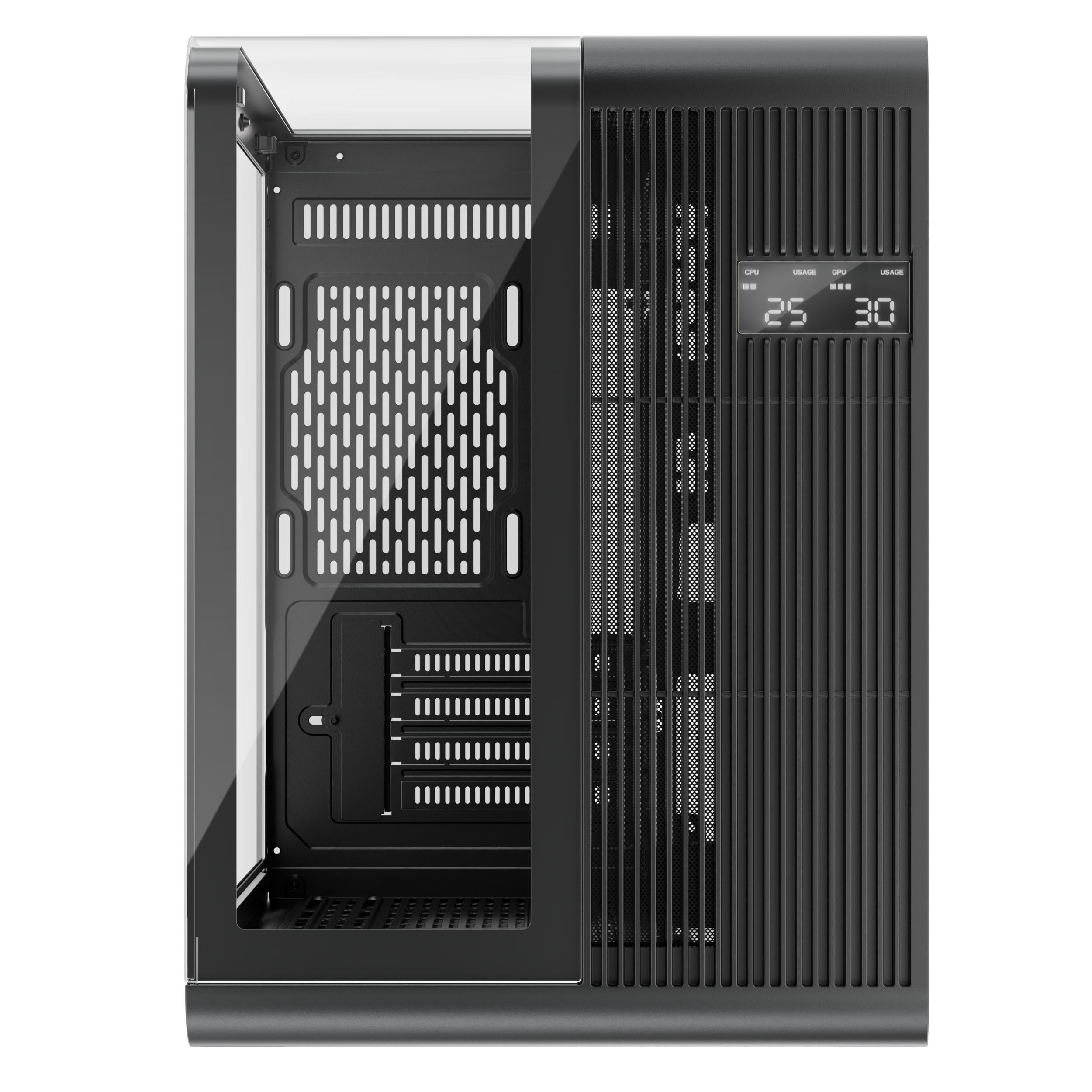 1st Player RT5 M ATX ITX PC Gaming Case - Compact Black Computer Case for High-Performance Gaming PCs | Perfect for Small Form Factor Builds & Home Office Setups