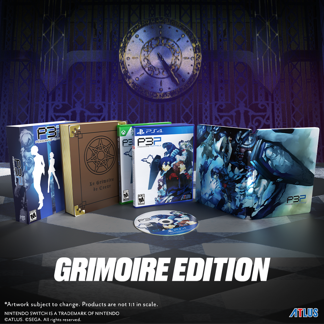 Xbox Limited Run #9: Persona 3 Portable Grimoire Edition - Collector's Game for RPG Fans | Perfect for Gaming Nights & Anime Lovers