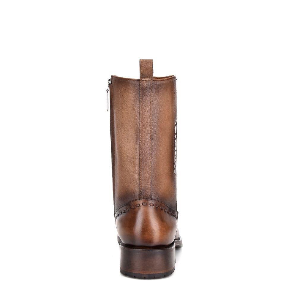 4D05RS Men's Cuadra Desert Fashion Cowboy Rodeo Cowhide Leather Boots - Western Style Boots for Rodeo, Country Music Festivals & Outdoor Adventures