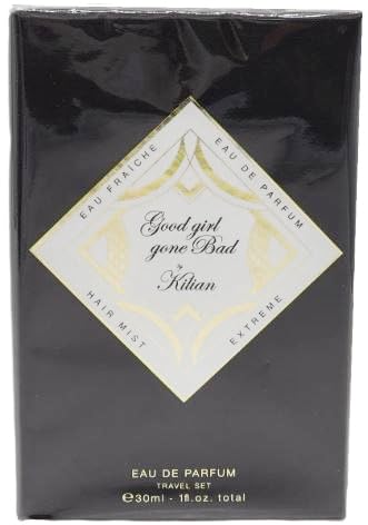 Kilian Good Girl Gone Bad Eau de Parfum Travel Set - 4 x 1 Fl Oz Refillable Perfume Vials for Women | Luxury Fragrance Gift Set for Travel, Date Night & Special Occasions