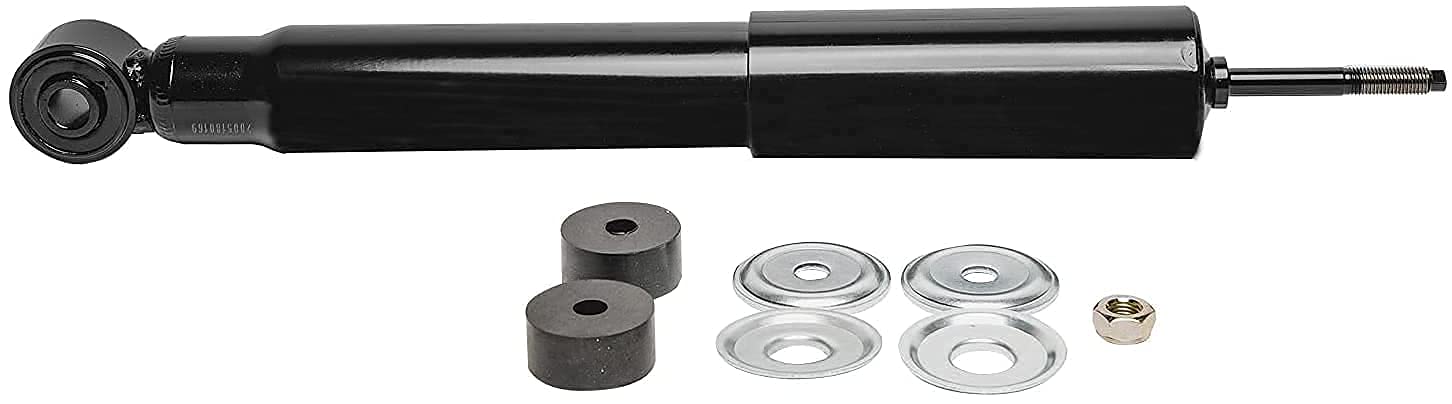 Detroit Axle - Front & Rear Shock Absorbers for Chevy Silverado 1500/GMC Sierra 1500/2500HD - Complete Replacement Shock Assembly Kit - Perfect for Off-Roading, Towing & Smooth Ride Comfort
