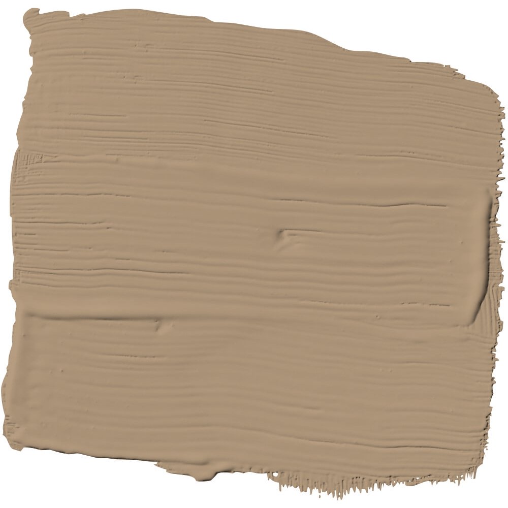 Glidden Exterior Paint and Primer in One - Brown/Sauteed Mushroom, Satin Finish, 5-Gallon Bucket, One Coat Coverage for Home Exterior, Fence, and Siding Projects