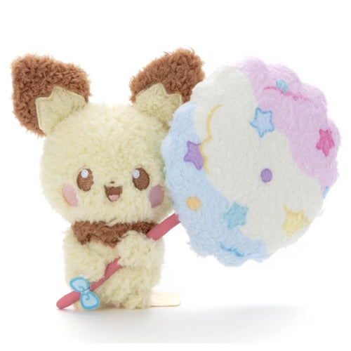 Pokemon Peaceful Place Takara Tomy 6 Inch Stuffed Plush Doll - Cute Soft Toy for Kids, Gift for Pokemon Fans, Perfect for Bedroom Decor & Anime Collections