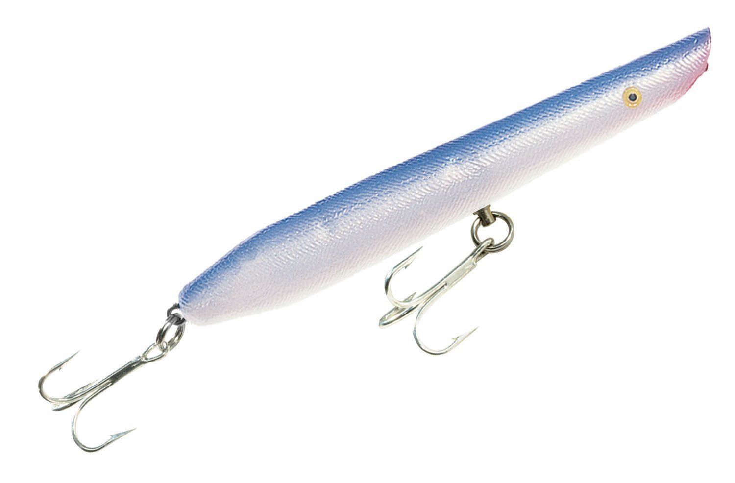 Cotton Cordell Pencil Popper Fishing Lure - Topwater Saltwater Bass Lure for Surf Casting and Freshwater Fishing - Perfect for Saltwater, Inshore, and Pier Fishing Adventures