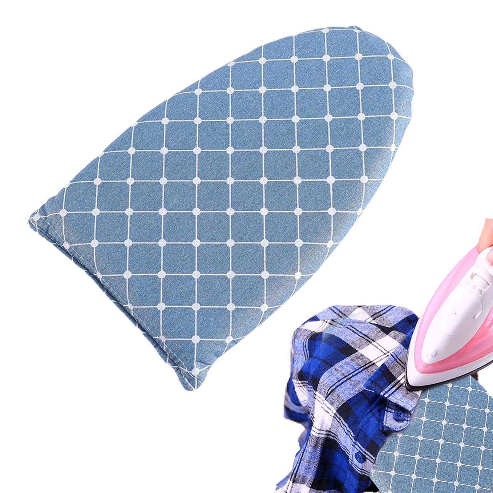 Portable Handheld Garment Steamer with Heat Resistant Ironing Glove - Waterproof Anti-Steam Mitt for Wrinkle Removal, Travel & Home Use - Ideal for Clothes, Dresses, Suits & Delicate Fabrics (1PC)