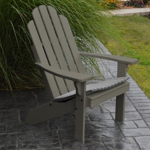 Premium Yellow Pine Kennebunkport Adirondack Chair - Outdoor Patio Furniture for Garden, Deck, Poolside & Backyard Relaxation | Durable & Weather-Resistant Wooden Chair