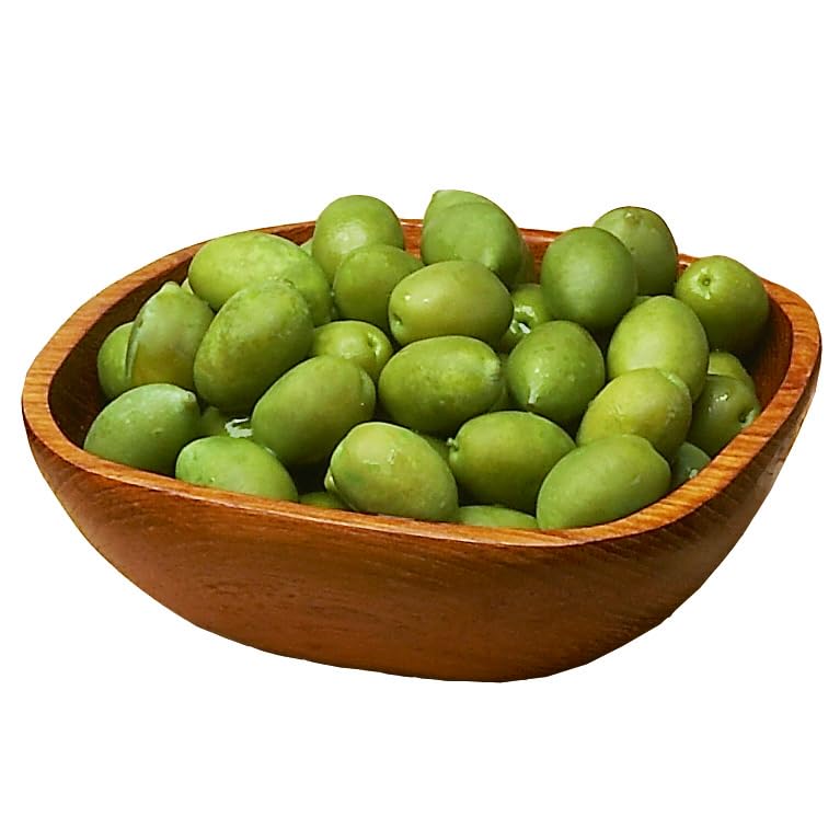 Artisan Specialty Castelvetrano Green Olives - Mild, Buttery, Bright Green Sicilian Olives, 10 Lb Bulk Tub | Perfect for Chefs, Gourmet Kitchens, Charcuterie Boards & Mediterranean Recipes