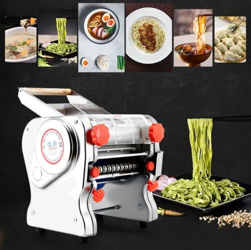 Electric Pasta Maker Machine - Automatic Noodle Press for Homemade Pasta, Dumpling Wrappers & Dough Sheets | Perfect for Italian Cuisine, Asian Dumplings & Family Cooking
