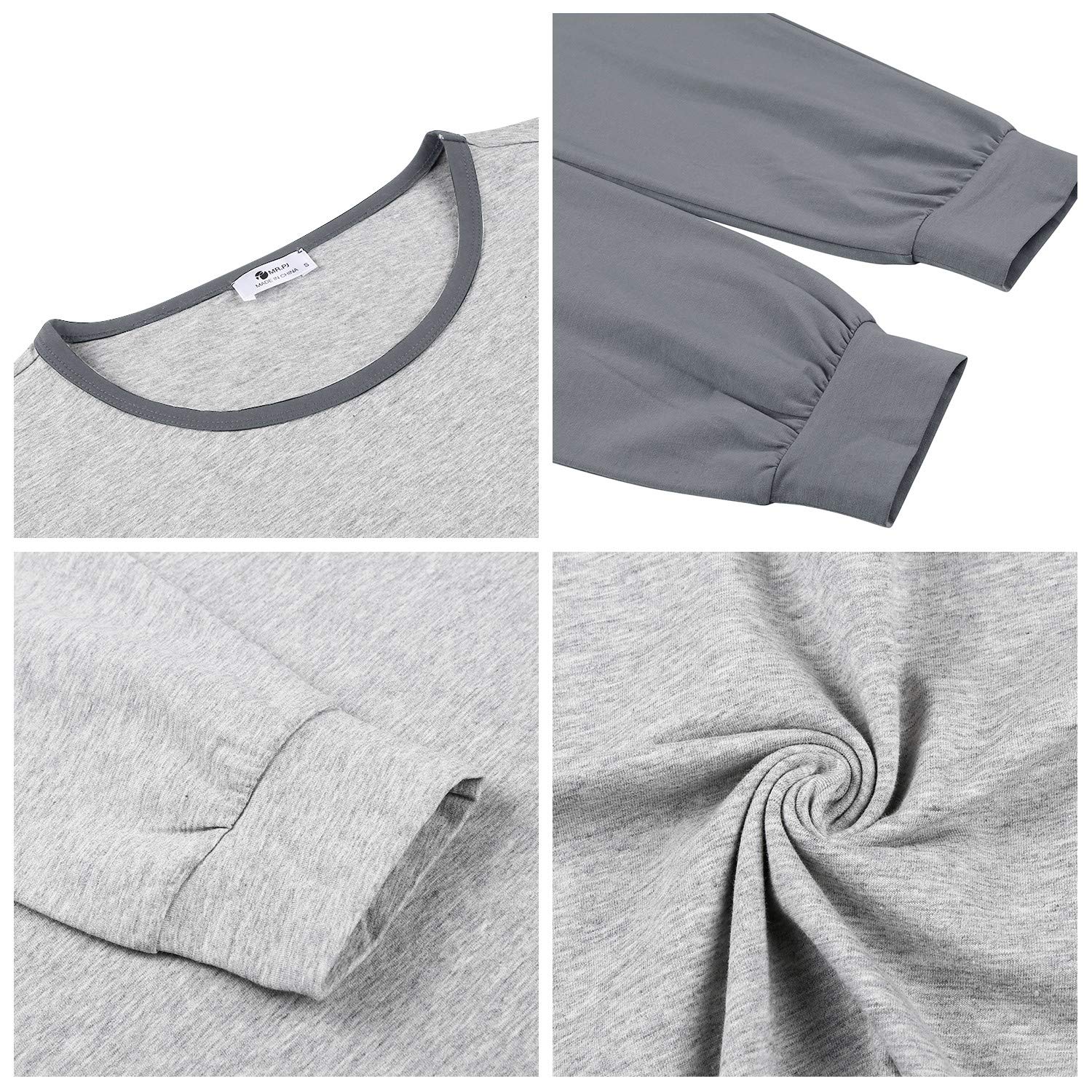 Men's Soft Cotton Pajama Set with Comfortable Jogger Pants - Cozy Sleepwear & Lounge Wear for Relaxing at Home
