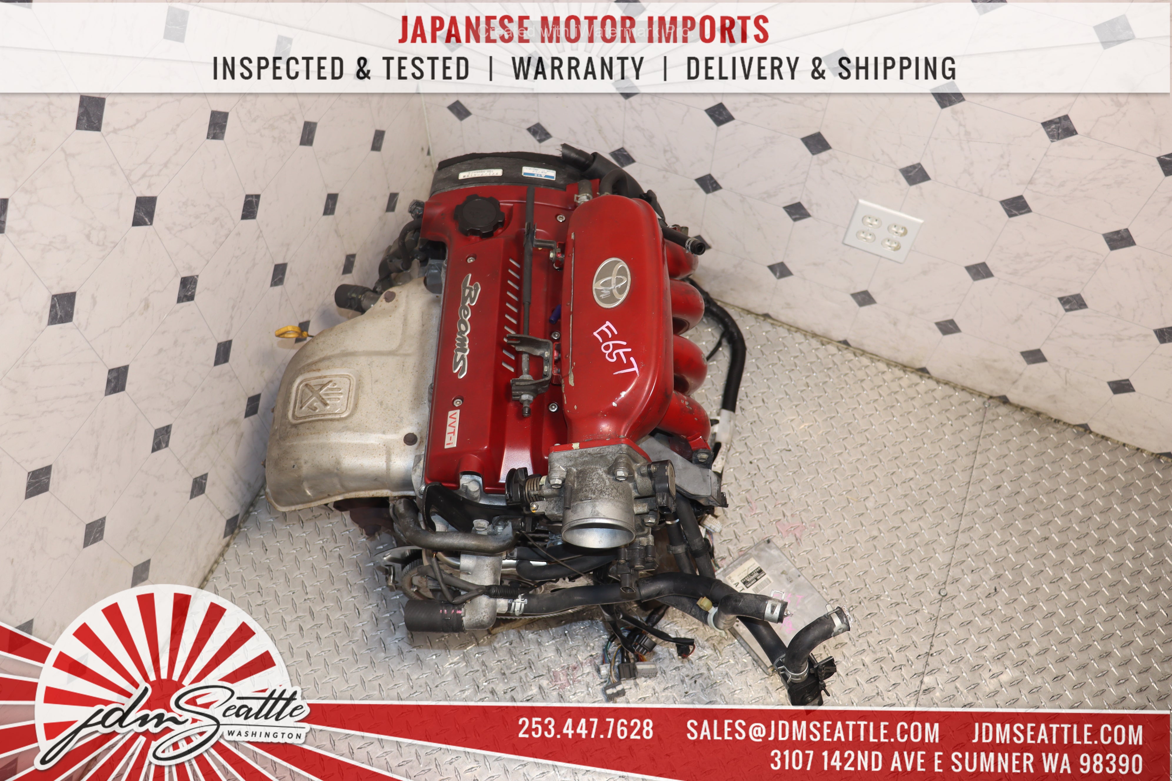 Toyota Celica SS III ST202 BEAMS 2.0L VVTI Red Top Engine - JDM 3SGE Motor for Performance Upgrades & Racing | Perfect for Engine Swap, Restoration Projects & Car Enthusiasts