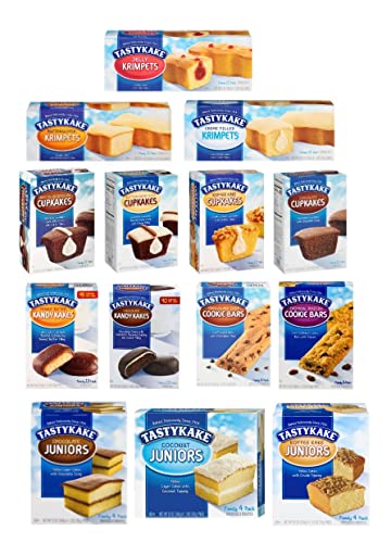 Tastykake Super Bundle with Door2Door Connection Pen - 14 Boxes Variety Pack | Perfect for Office Snacks, Gifts & Care Packages