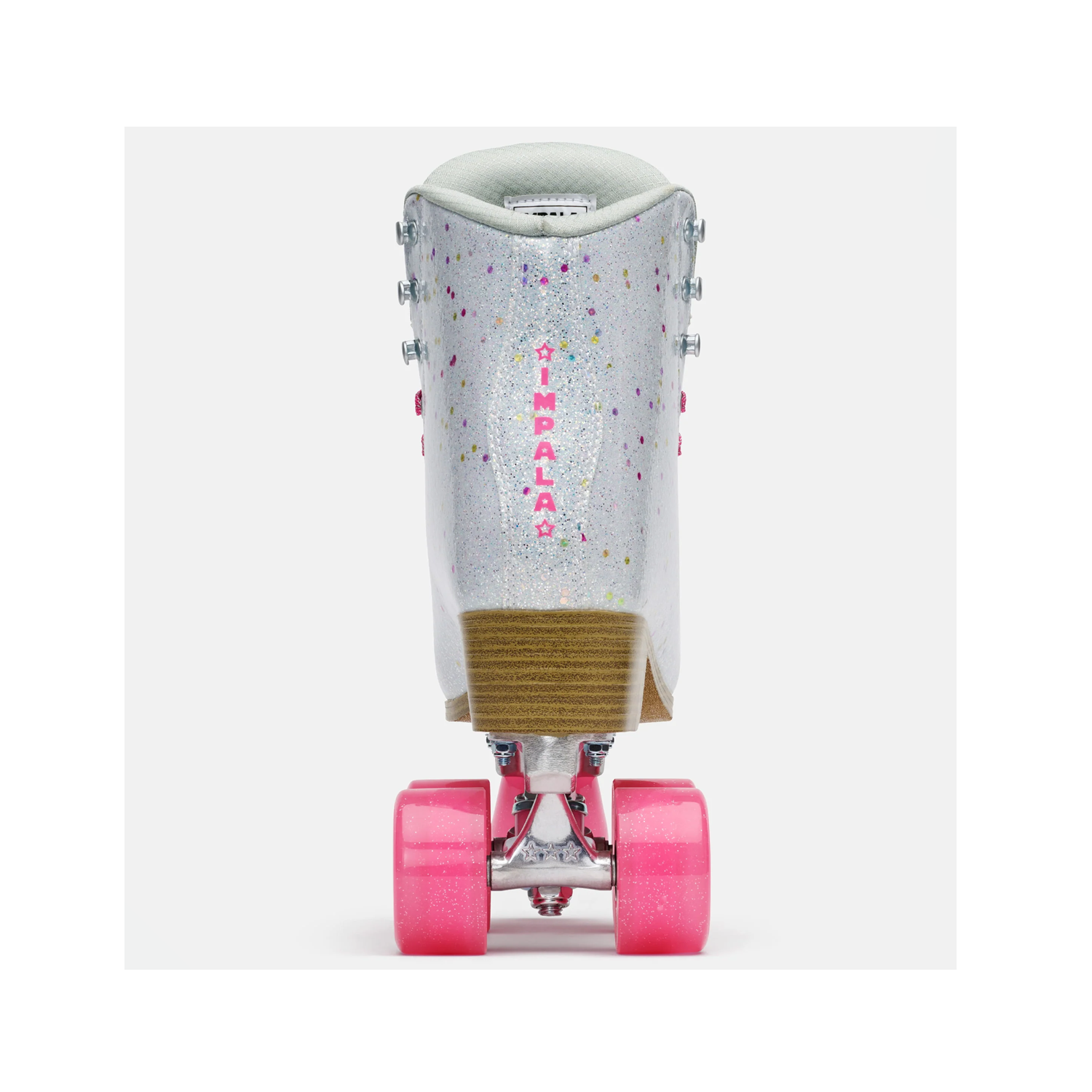 IMPALA Roller Skates for Women - Confetti Print Outdoor & Indoor Skates for Beginners, Rink, Park, and Fitness Use