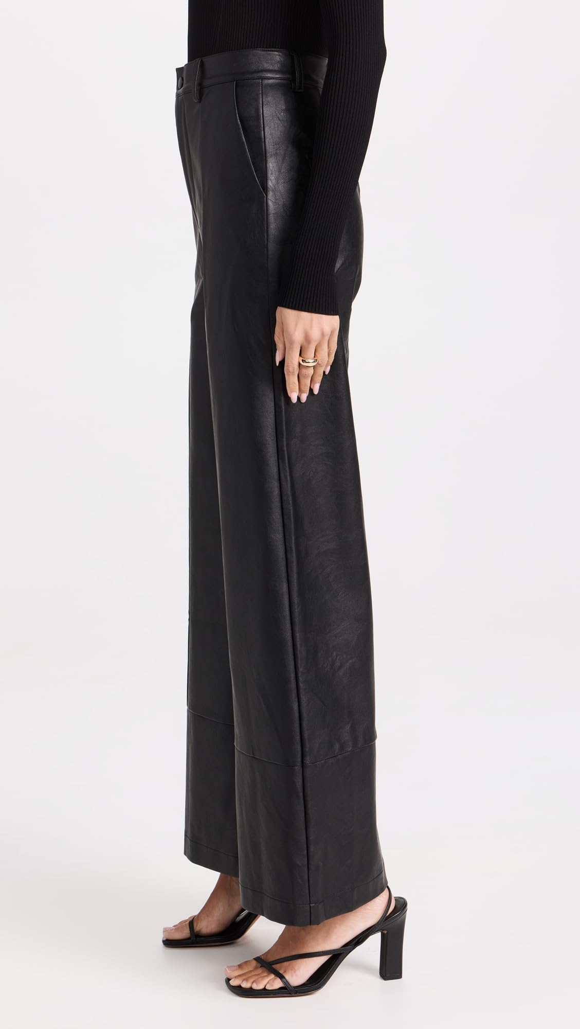 Bardot Women's Marlowe Wide Leg Pants - High Waisted Flowy Trousers for Work & Casual | Office, Travel & Everyday Wear