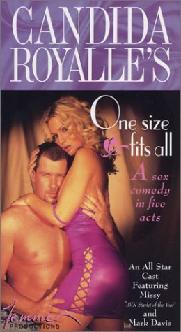 Candida Royalle's One Size Fits All Adult Film for Women - Romantic & Sensual Erotica VHS - Perfect for Couples Night or Personal Exploration