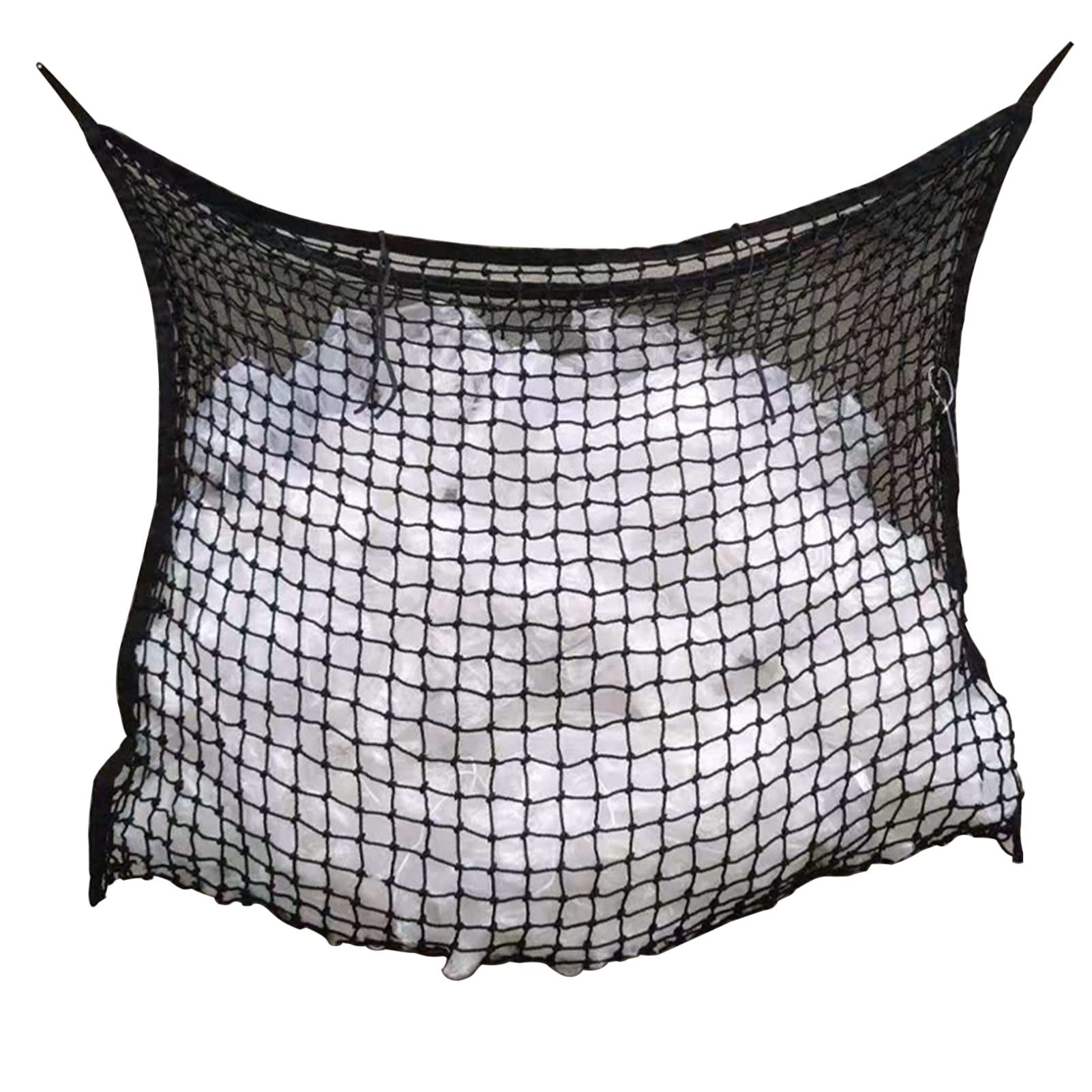 Hislaves Reusable Slow Feeder Net Bag - High-Strength Multi-Lattice Design for Horses, Sheep & Livestock - Perfect for Pasture, Stable & Travel Feeding