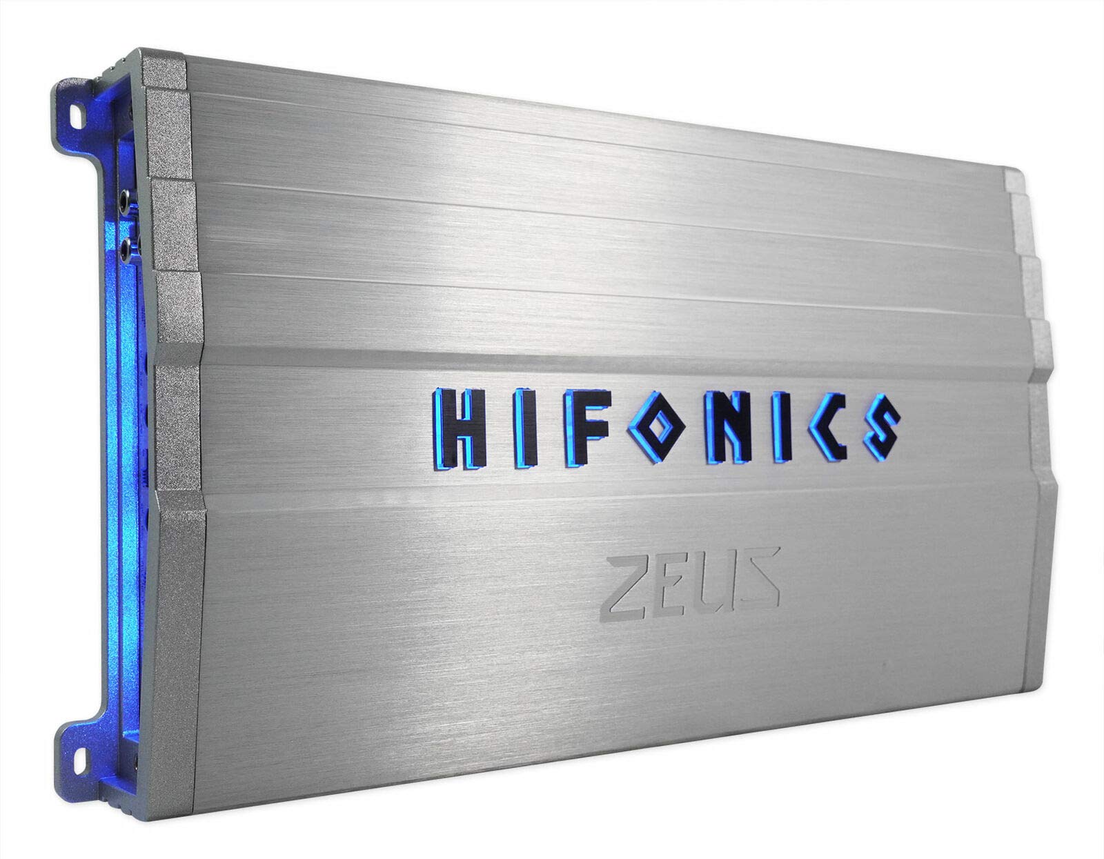 Hifonics ZG-1200.4 Zeus Gamma 1200W 4-Channel Car Amplifier - Class A/B Full Range Bridgeable Audio Amp with Gravity Magnet Phone Holder - Perfect for Car Audio Systems, Trucks & Vehicles - Enhance Your Road Trip & Commuting Experience