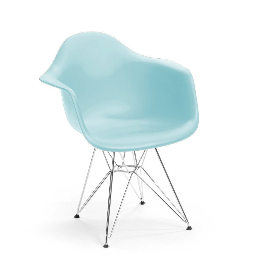 Elegant Silver Armchair - Modern Accent Chair for Living Room, Bedroom & Office - Comfortable & Stylish Seating Solution