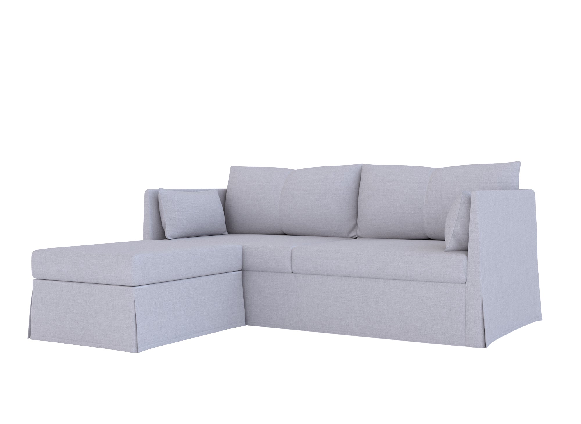 Sandbacken 3-Seat Sectional Sofa Cover - Stretchable Corner Couch Protector for Living Room, Home Furniture Protection - Perfect for Pets, Kids & Daily Use