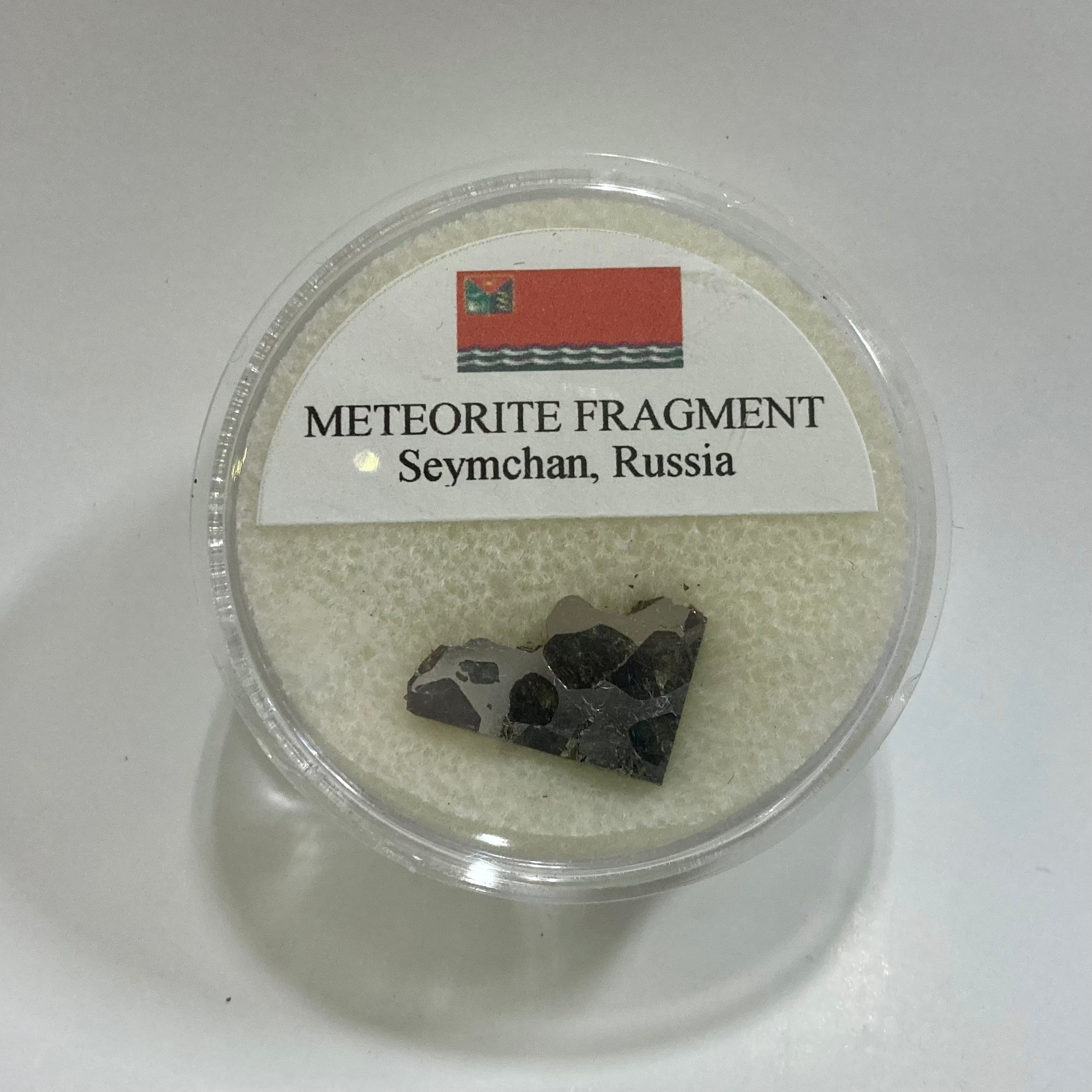 Authentic Seymchan Meteorite Fragment from Russia - Rare Space Rock for Collectors, Jewelry Making & Scientific Study - Perfect for Display, Gifts & Educational Purposes