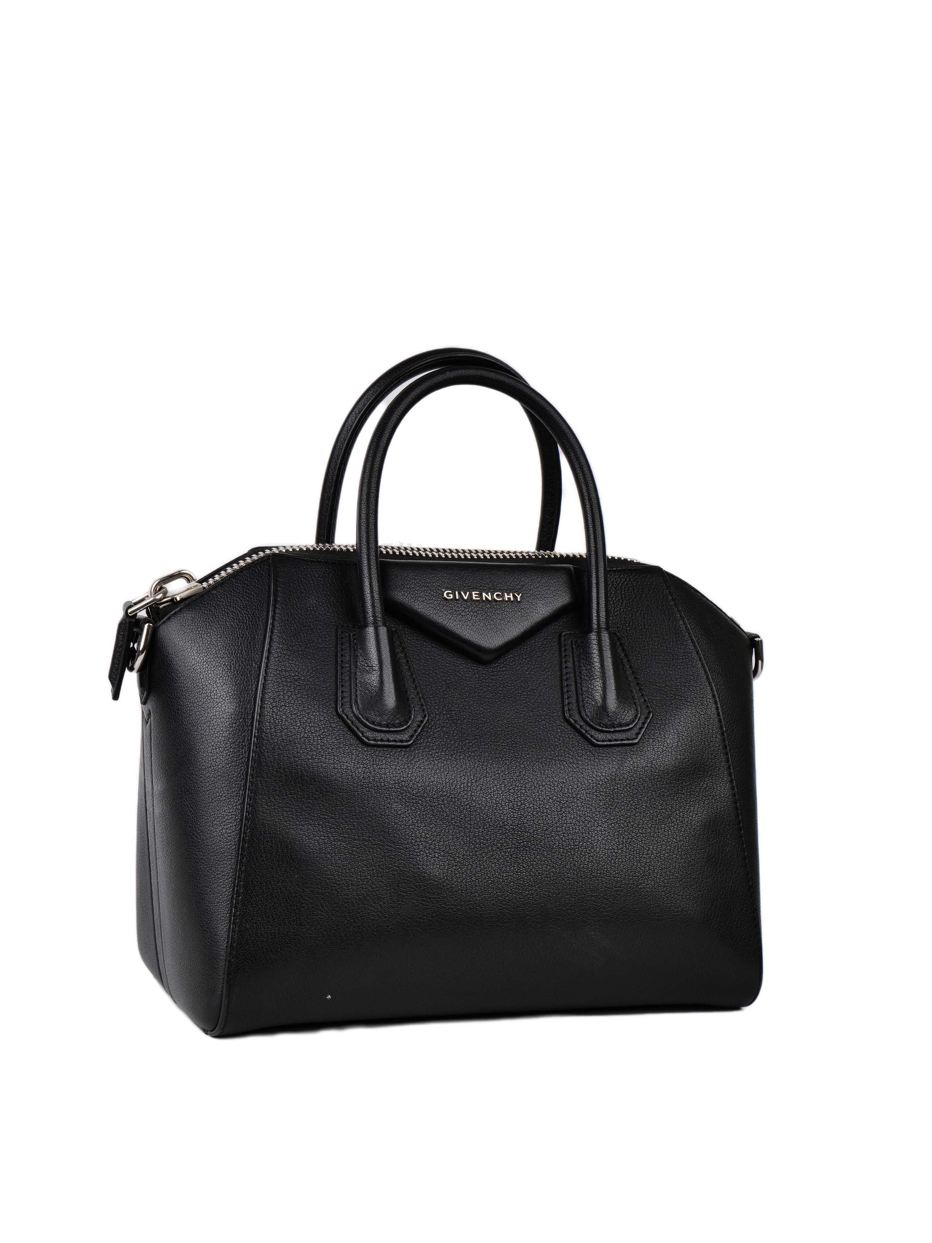 Givenchy Small Black Antigona Bag - Luxury Leather Shoulder Bag for Women | Perfect for Work, Evening Events & Travel Accessories