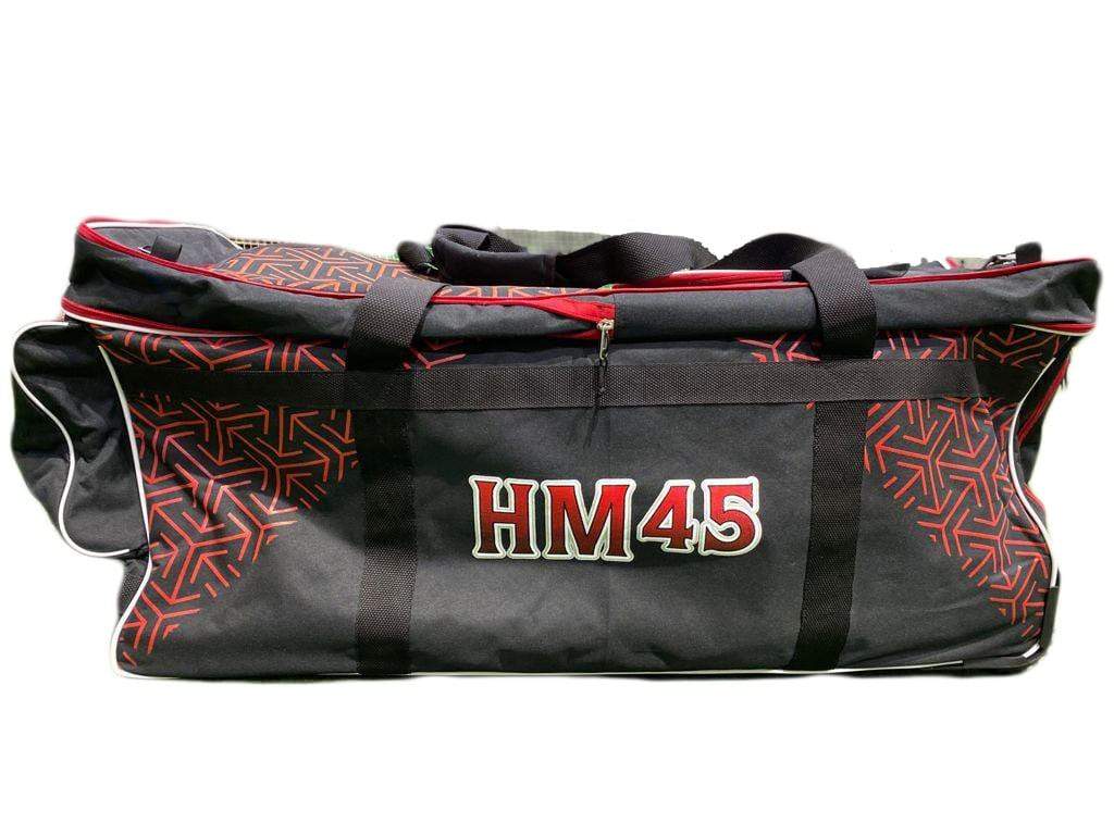 Hitman 45 Test Lite Wheelie Cricket Bag - Lightweight Cricket Equipment Bag with Wheels for Easy Transport | Perfect for Cricket Matches, Practice & Travel