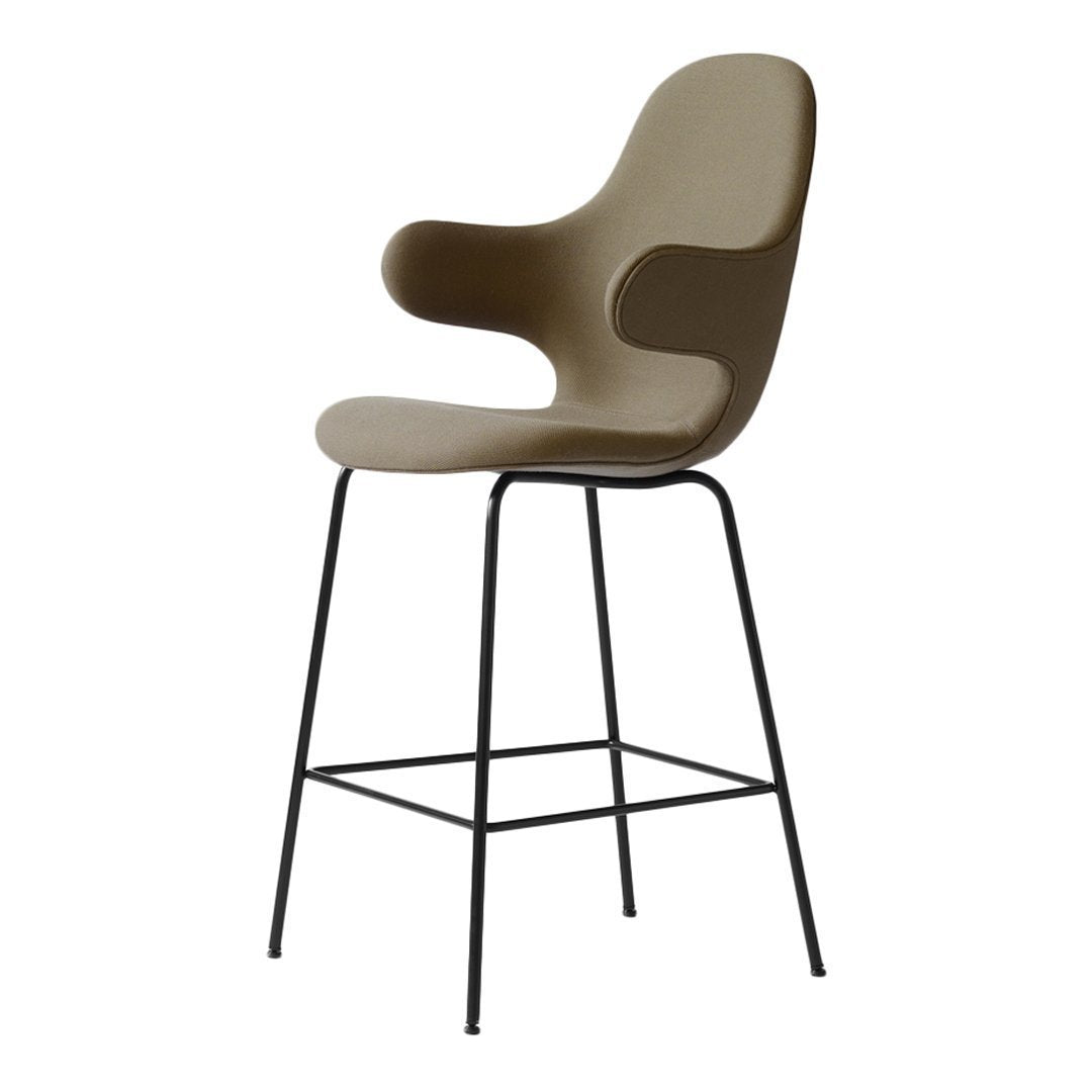 JH16 Modern Counter Stool - Adjustable Height Bar Stool with Cushion for Kitchen Island, Breakfast Bar & Dining - Comfortable & Stylish Seating