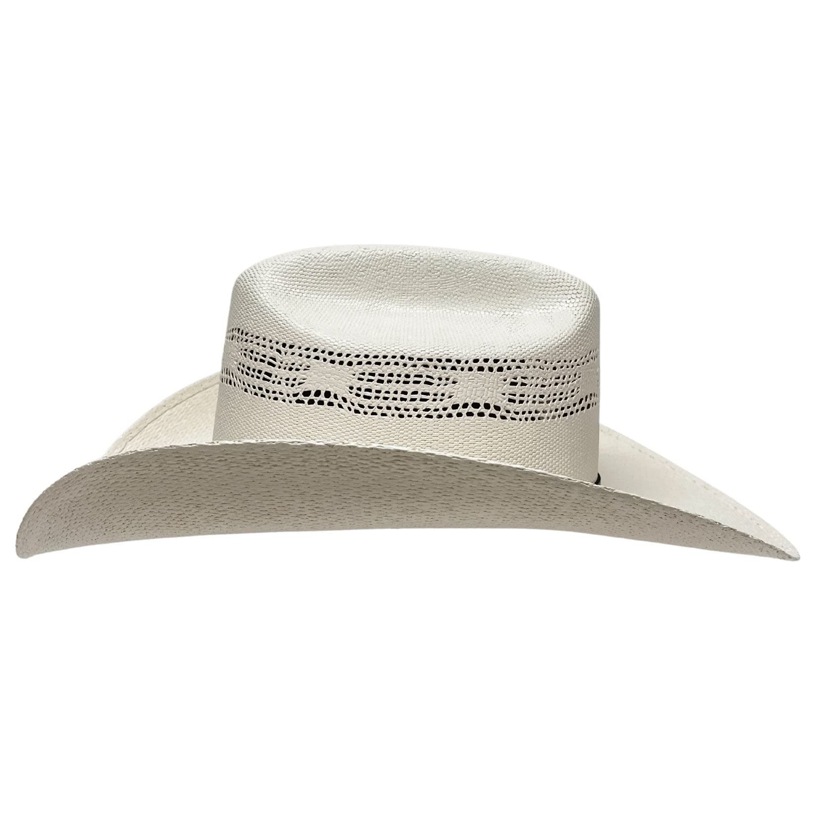 American Hat Makers Straw Sun Hat for Men - UV Protection Wide Brim Summer Hat - Perfect for Beach, Fishing, Gardening & Outdoor Activities