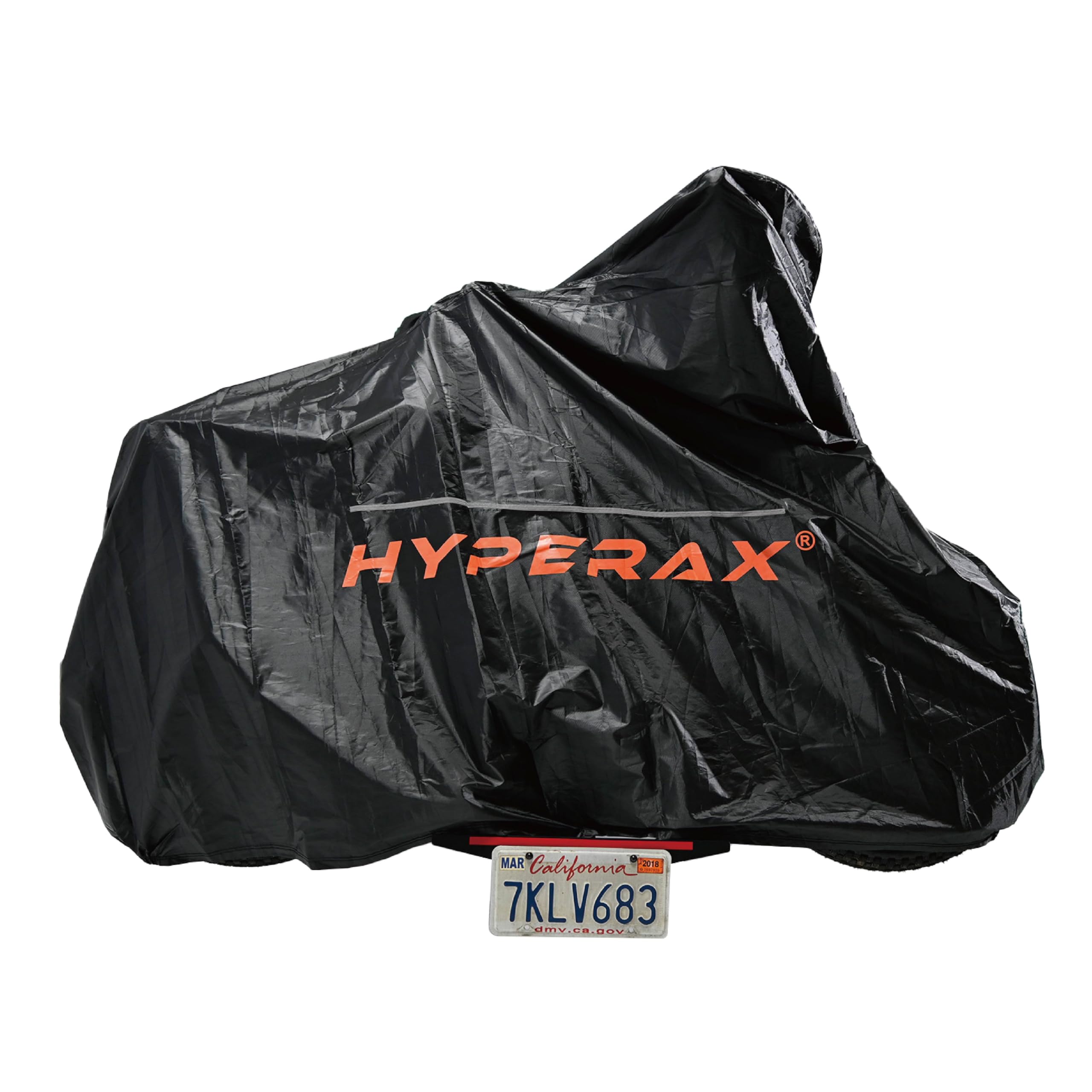 HYPERAX Heavy Duty Waterproof Bike Cover for 2 Bicycles - Outdoor Storage for Mountain, Road, Electric, Hybrid & Cruiser Bikes - Perfect for Garage, Patio & Travel Protection