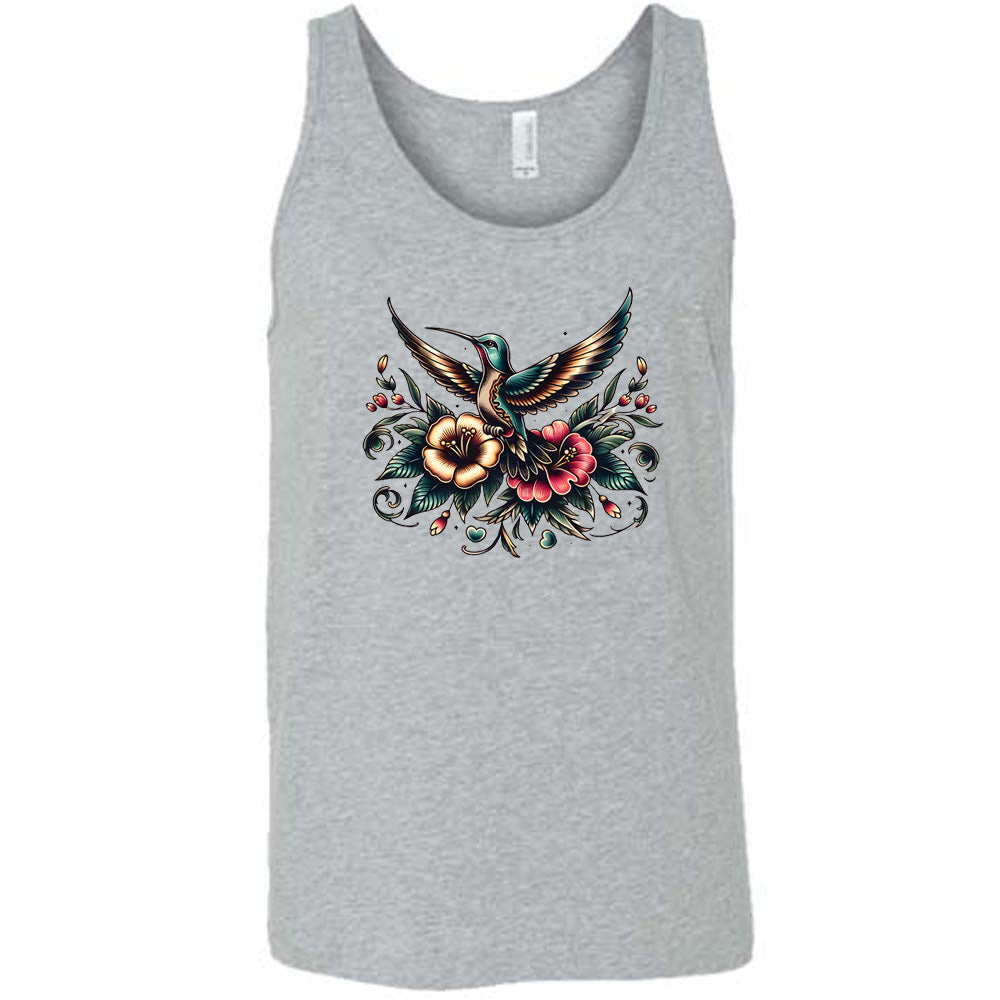 Stylish Hummingbird Print Unisex T-Shirt - Comfortable Cotton Casual Wear for Men & Women - Perfect for Outdoor Activities, Travel, and Everyday Fashion