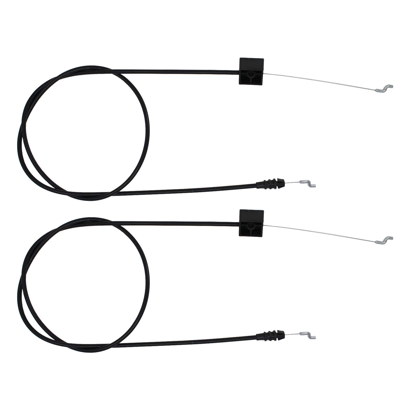 UpStart Components 2-Pack 104-8677 Brake Cable Replacement for Toro 20012 (220300001-220999999)(2002) Lawn Mower - Compatible with 104-8677 Cable - Durable Lawn Mower Brake Repair Parts for Home Garden Maintenance