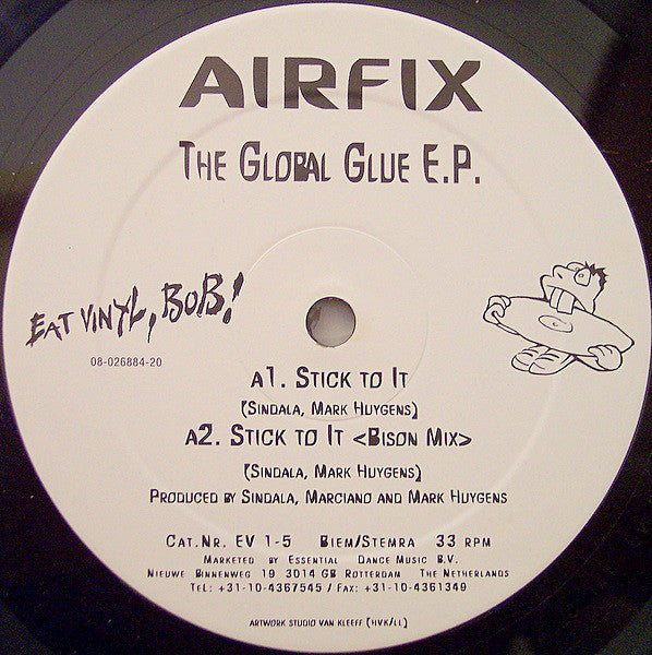 Airfix The Global Glue EP - Premium Vinyl Record for DJs & Collectors (Eat Vinyl EV15) - Perfect for Music Production & Vinyl Enthusiasts