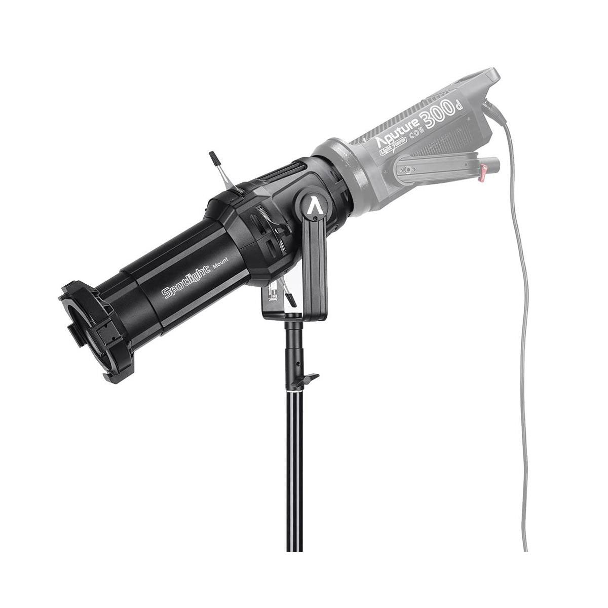 Aputure 19 Degree Spotlight Mount Set - Professional Studio Lighting Accessory for Photography & Videography