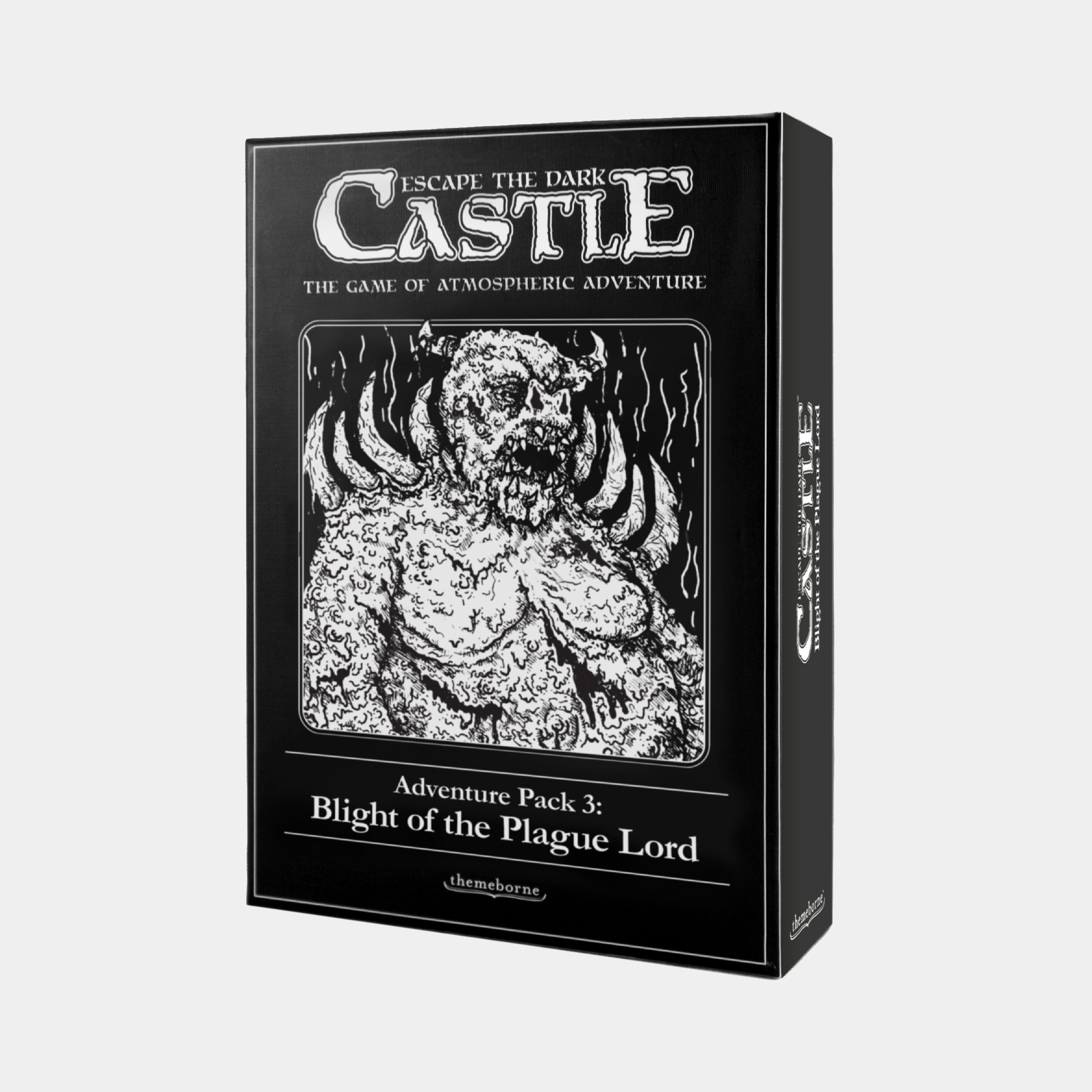 Escape the Dark Castle: Blight of the Plague Lord Board Game - Cooperative Adventure Strategy Game for Adults & Teens - Perfect for Game Nights & Fantasy RPG Enthusiasts