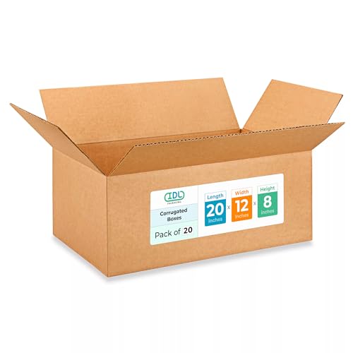 DL Packaging Medium Corrugated Moving Boxes 20